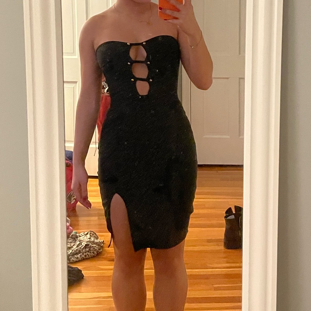 Revolve Black Bodycon Dress